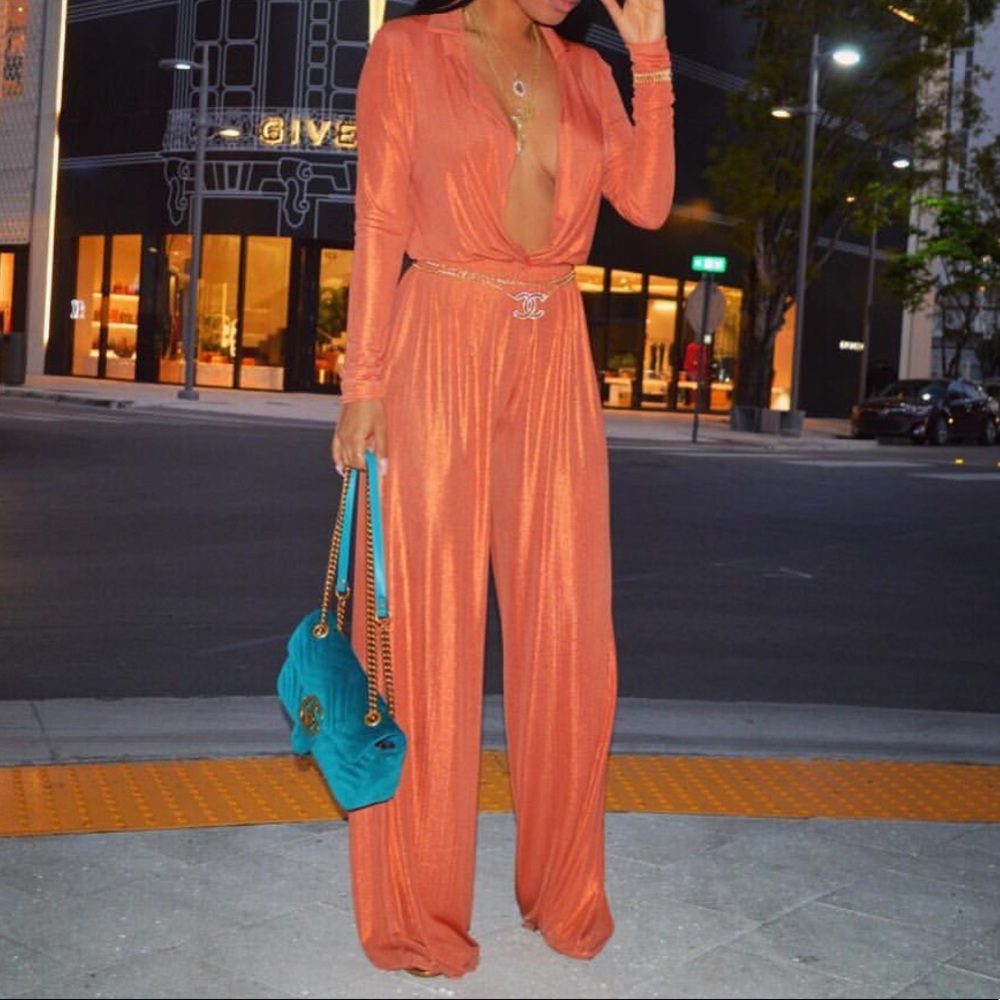 Orange jumpsuit